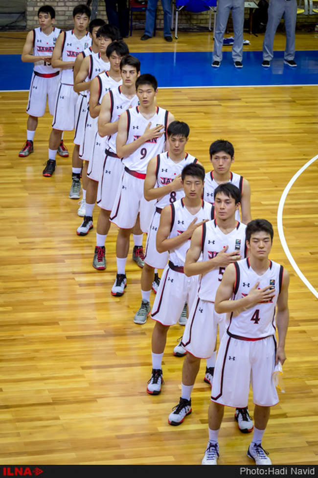 بیست و چهارمین دوره مسابقات قهرمانی بسکتبال جوانان آسیا: ایران - ژاپن