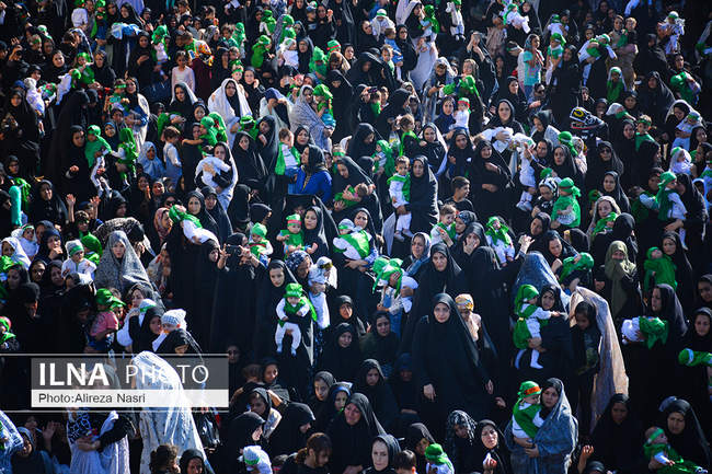 همایش بزرگ شیرخوارگان حسینی در قزوین