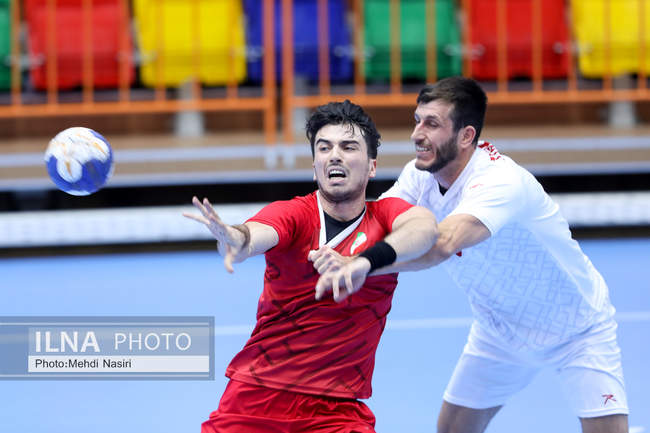 دیدار تیم‌های ملی هندبال  ایران و ترکیه