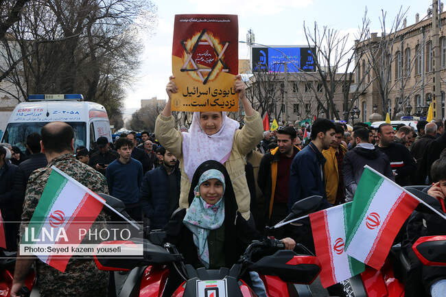 راهپیمایی روز جهانی قدس در تبریز
