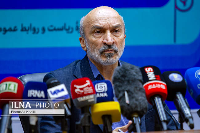 نشست خبری رییس دانشگاه تهران