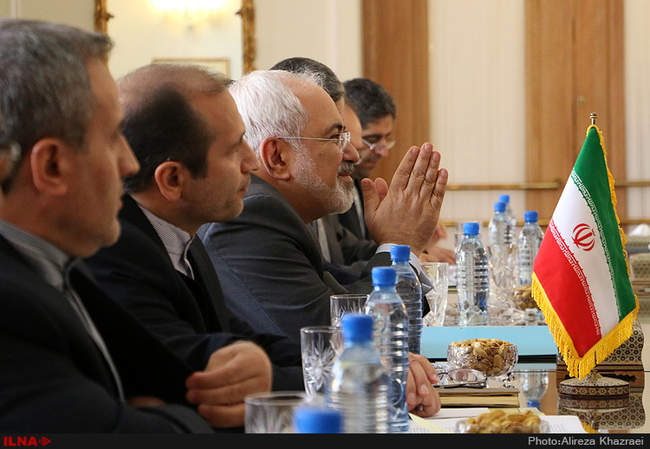 دیدار وزیر امور خارجه ایران و چک