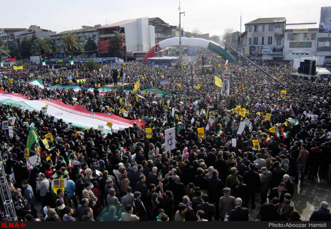 راهپیمایی یوم الله 22 بهمن در رشت/5