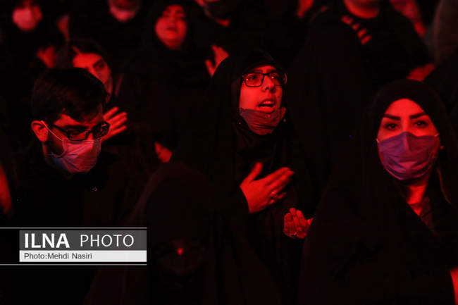 مراسم احیای شب بیست و یکم رمضان در ستاد فرماندهی انتظامی تهران بزرگ