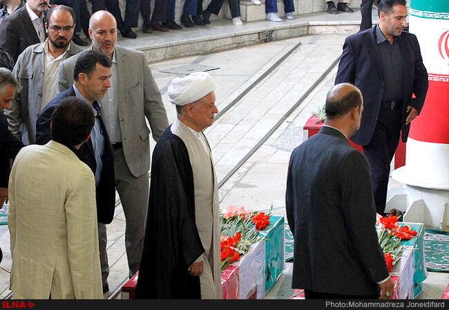 مراسم تشییع پیکر جان‌ باختگان فاجعه منا در تهران/3
