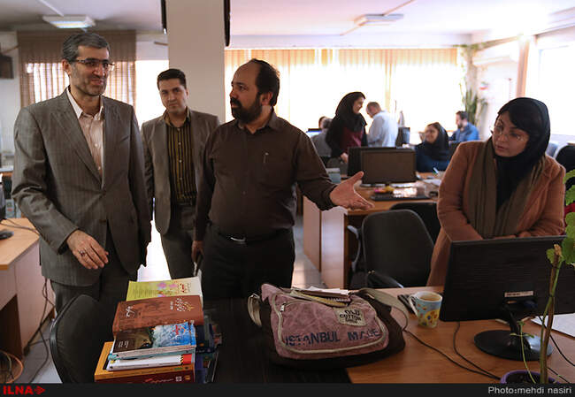بازدید مدیر عامل صندوق کار آفرینی امید از خبرگزاری ایلنا