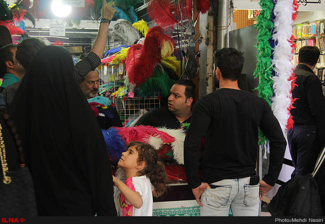 بازار تهران در ایام محرم