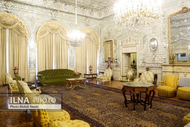  تالار سلام و برلیان کاخ گلستان