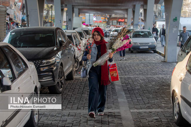 بازار تجریش در روزهای آخر اسفند - تهران