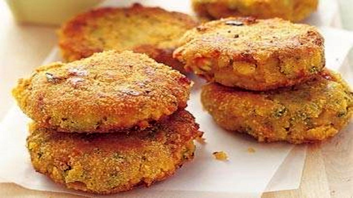 طرز تهیه برگر سیب زمینی و عدس