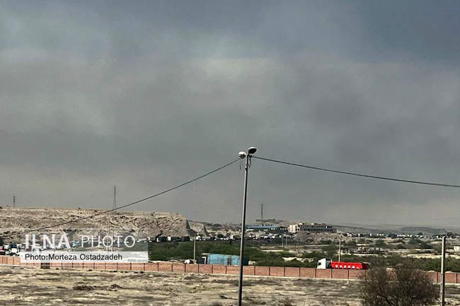 تصاویری از انفجار مهیب در بندر شهید رجایی بندرعباس