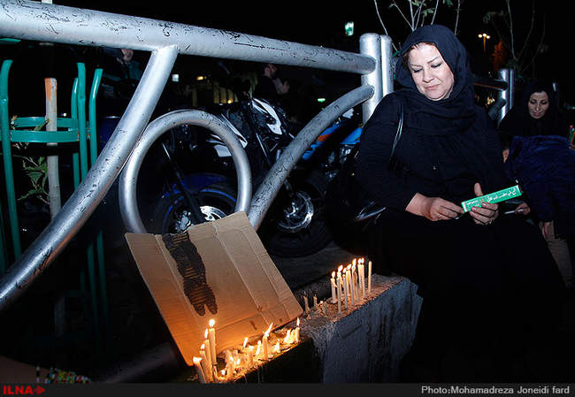 مراسم شام غریبان در امامزاده صالح(ع)