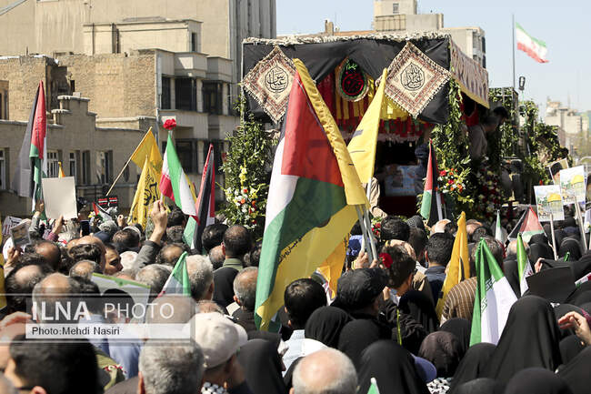  مراسم راهپیمایی روز قدس در تهران