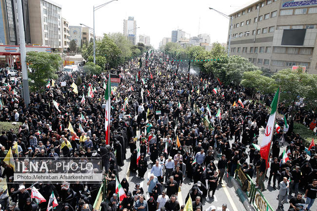 مراسم تشییع شهدای اقتدار - تهران / 2