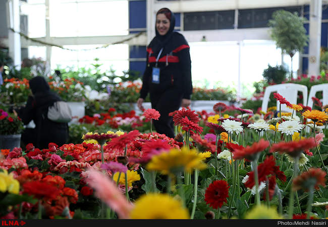 افتتاح چهاردهمین نمایشگاه بین المللی گل و گیاه
