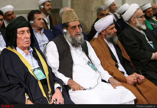 دیدار  شرکت‌کنندگان در اجلاس محبان اهل بیت(ع) ومسئله تکفیری‌ها با ره