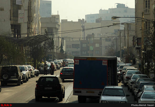 آلودگی هوای امروز تهران 