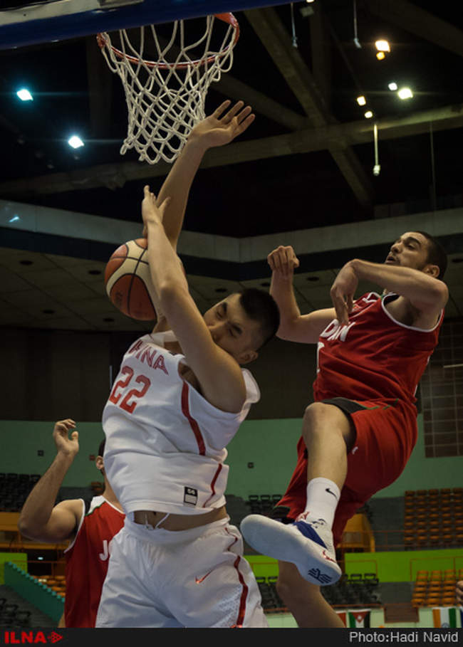 مسابقات بسکتبال آسیا چلنچ /چین - اردن