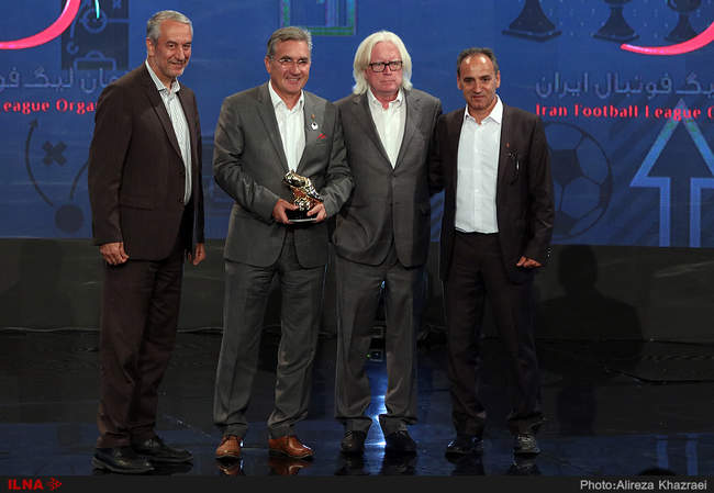 مراسم برترین های فوتبال ایران