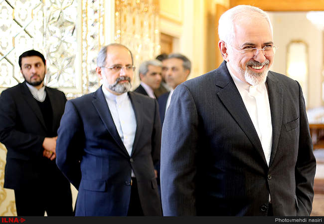 دیدار وزیر امور خارجه اندونزی با محمد جواد ظریف
