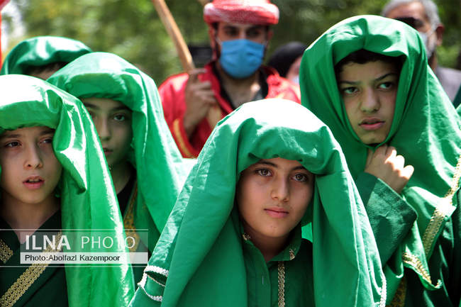 مراسم روز عاشورای حسینی در تهران 
