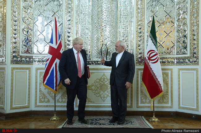 دیدار وزرای خارجه انگلیس و ایران