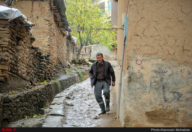 پاییز در روستای سنج