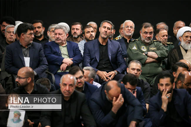 مراسم بزرگداشت شهدای جنگ تحمیلی ۱۲ روزه با حضور رهبر انقلاب