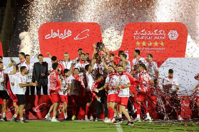گزارش تصویری جشن قهرمانی پرسپولیس در لیگ بیستم