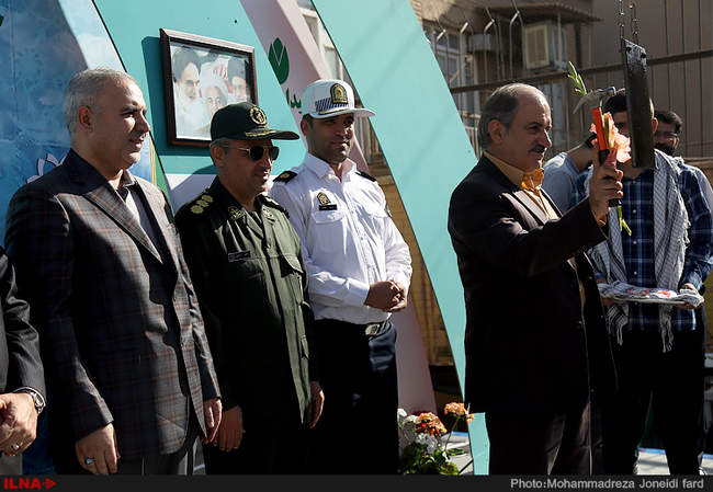 مراسم بازگشایی مدارس با حضور عارف