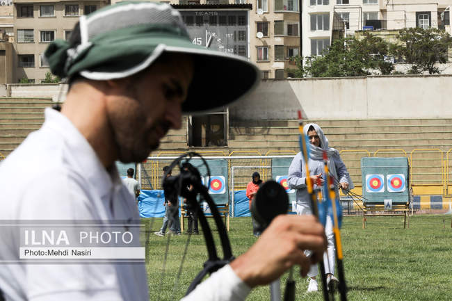 گزارش تصویری از مسابقات آزاد تیروکمان جانبازان و توان یابان
