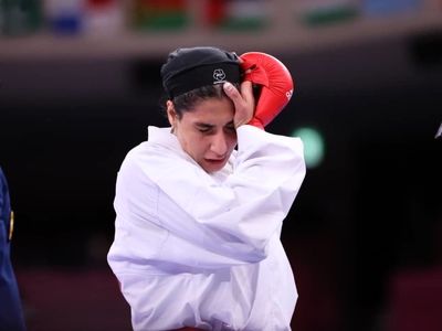 شکست غم‌انگیز با مصدومیت؛ رباط صلیبی مانع از شگفتی سازی حمیده عباسعلی(تصاویر)