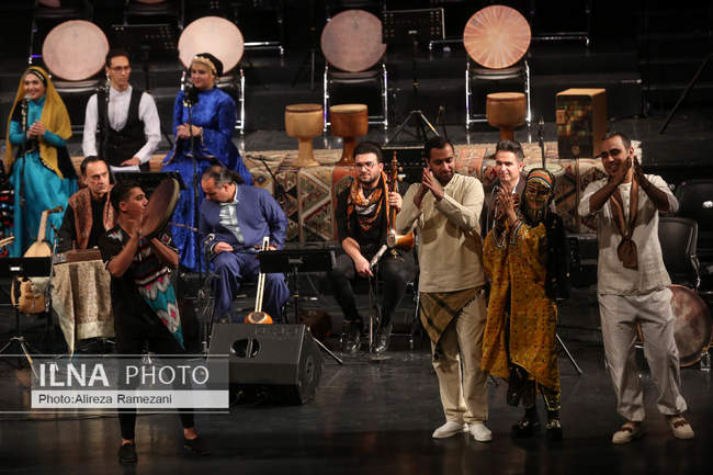  کنسرت ارکستر اقوام ایرانی هیژان