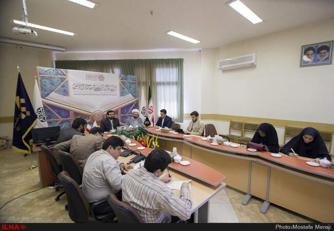 نشست خبری اولین دوره مسابقات بین المللی قرآن کریم طلاب حوزه های علمیه جهان اسلام