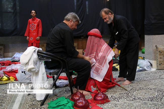 مراسم تشابیه حسینیه کاظمینی‌های مقیم تهران