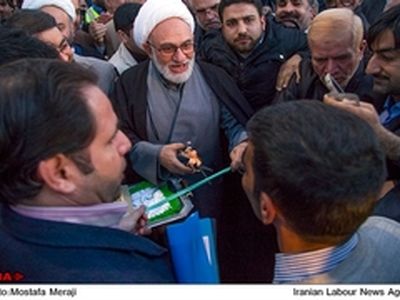گزارش تصویری از مراسم افتتاح پل بزرگ جمهوری اسلامی در قم