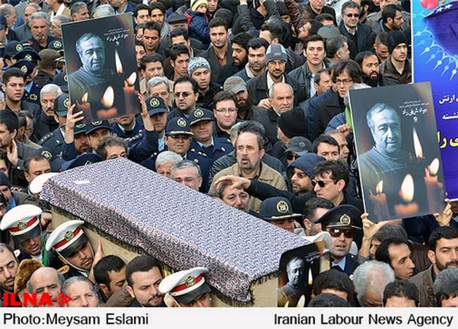 تشییع پیکر جان‌باختگان حادثه انفجار «معراجی‌ها»