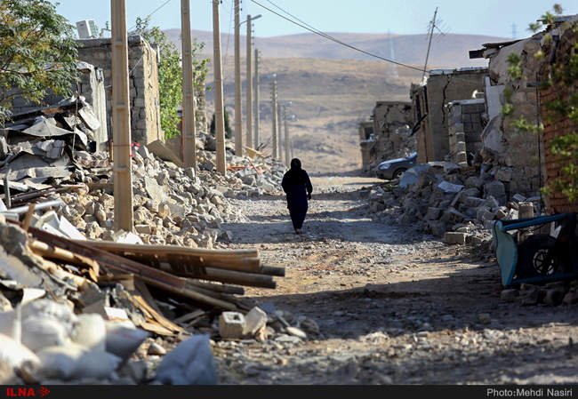 دشت ذهاب در پنجمین روز پس از زلزله/2