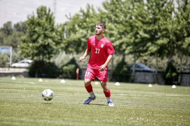 تصاویری از تمرین امروز تیم ملی نوجوانان