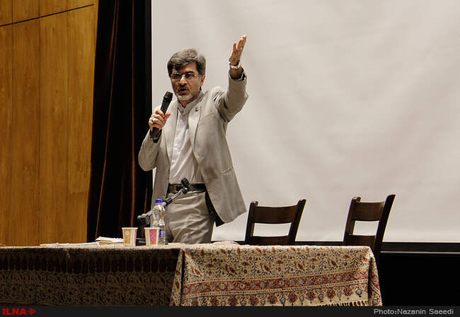مراسم روز دانشجو با حضور مهدی کوچک‌زاده و مسعود میرکاظمی - پردیس علوم دانشگاه تهران 