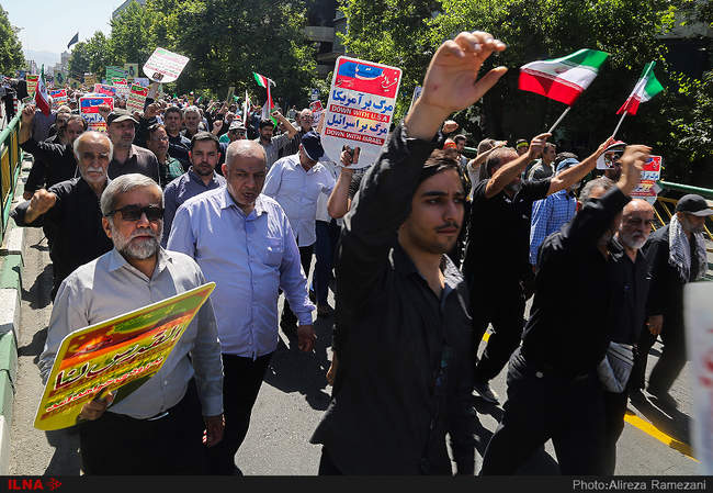 راهپیمایی روز قدس در تهران/3