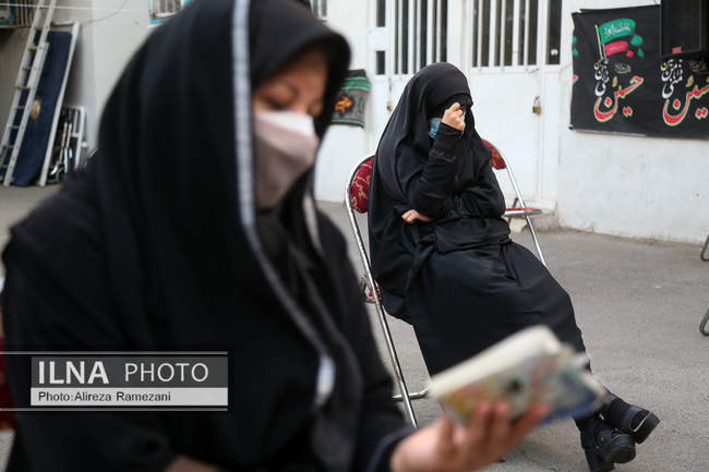 مراسم شب دوم عزاداری حضرت ابا عبدالله الحسین (ع) در خانه کارگر