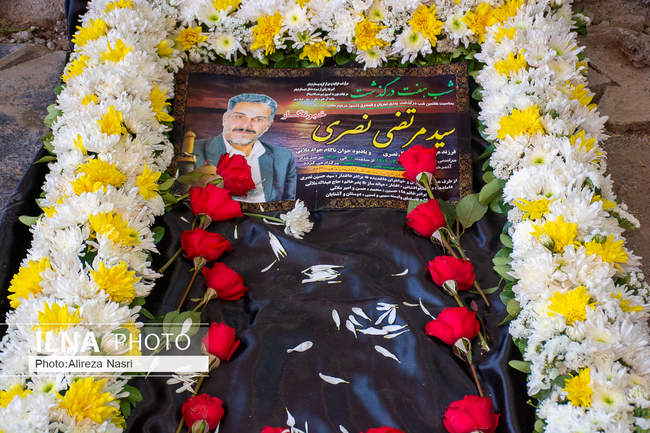 هفتمین شب درگذشت خبرنگار پیشکسوت قزوینی در بهشت صدر