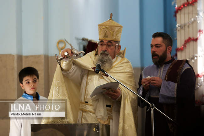 مراسم تولد و غسل تعمید عیسی مسیح