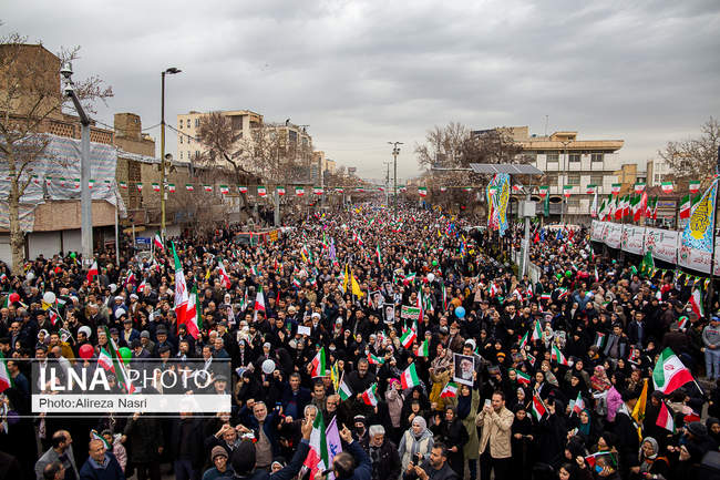 مراسم راهپیمایی ۲۲بهمن - قزوین