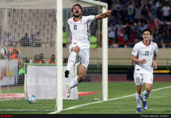 دیدار دوستانه فوتبال ایران۶-قرقیزستان۰