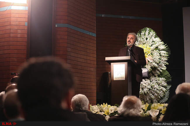 مراسم یادبود منوچهر پوراحمد بازیگر و کارگردان سینما