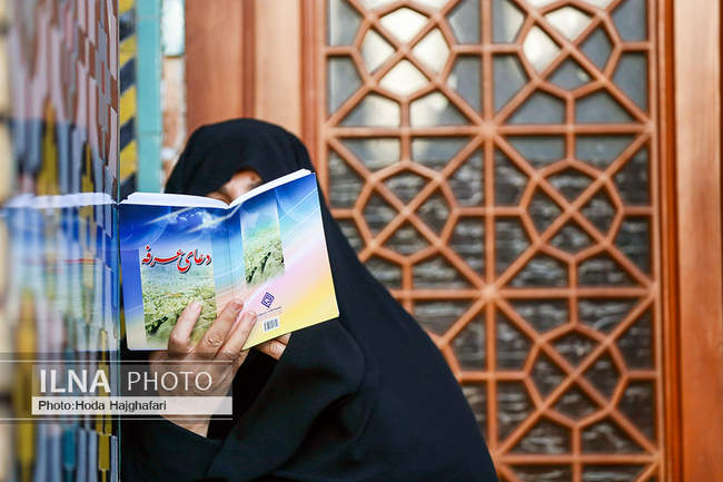 قرائت دعای «عرفه» - حرم حضرت معصومه(س)