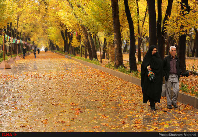 پاییز در اصفهان