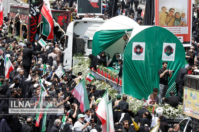 مراسم تشییع شهدای اقتدار - تهران / 2